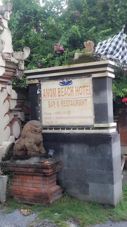 Anom Beach Hotel Candidasa Extérieur photo