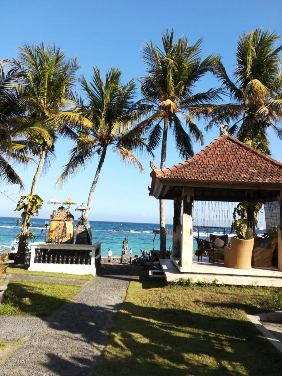 Anom Beach Hotel Candidasa Extérieur photo